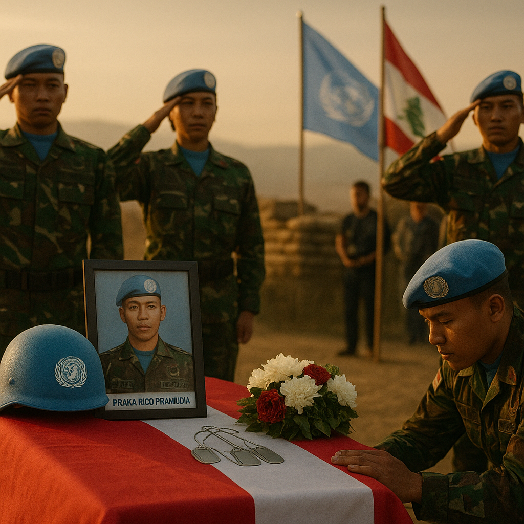 Pengorbanan Prajurit TNI dalam Misi Perdamaian PBB di Lebanon