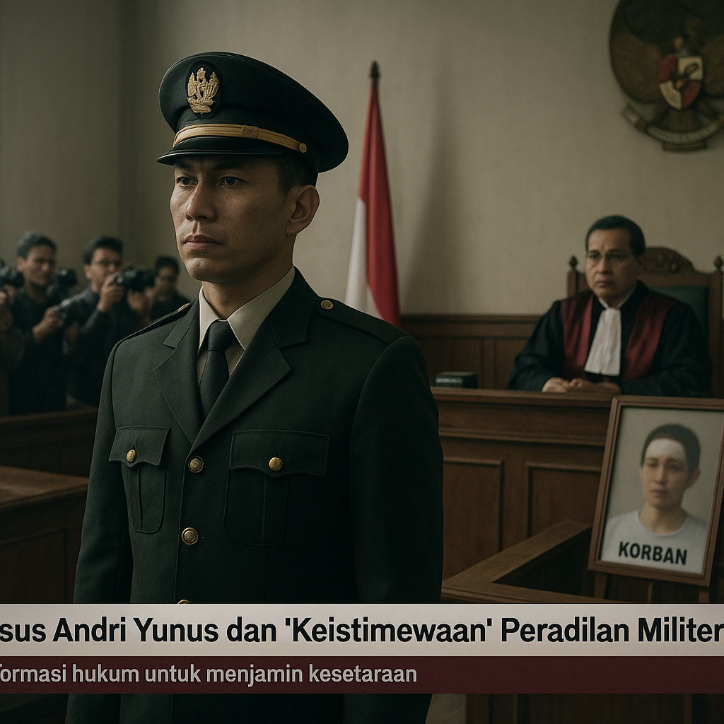 Kasus Andri Yunus dan 'Keistimewaan' Peradilan Militer dalam Negara Demokrasi