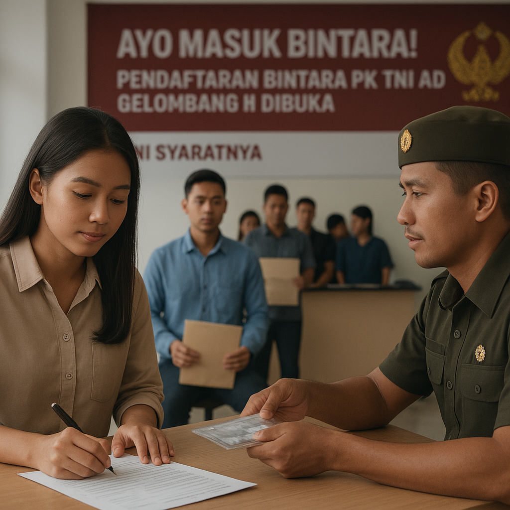 Ayo Masuk Bintara! Pendaftaran Bintara PK TNI AD Gelombang II Dibuka, Ini Syaratnya