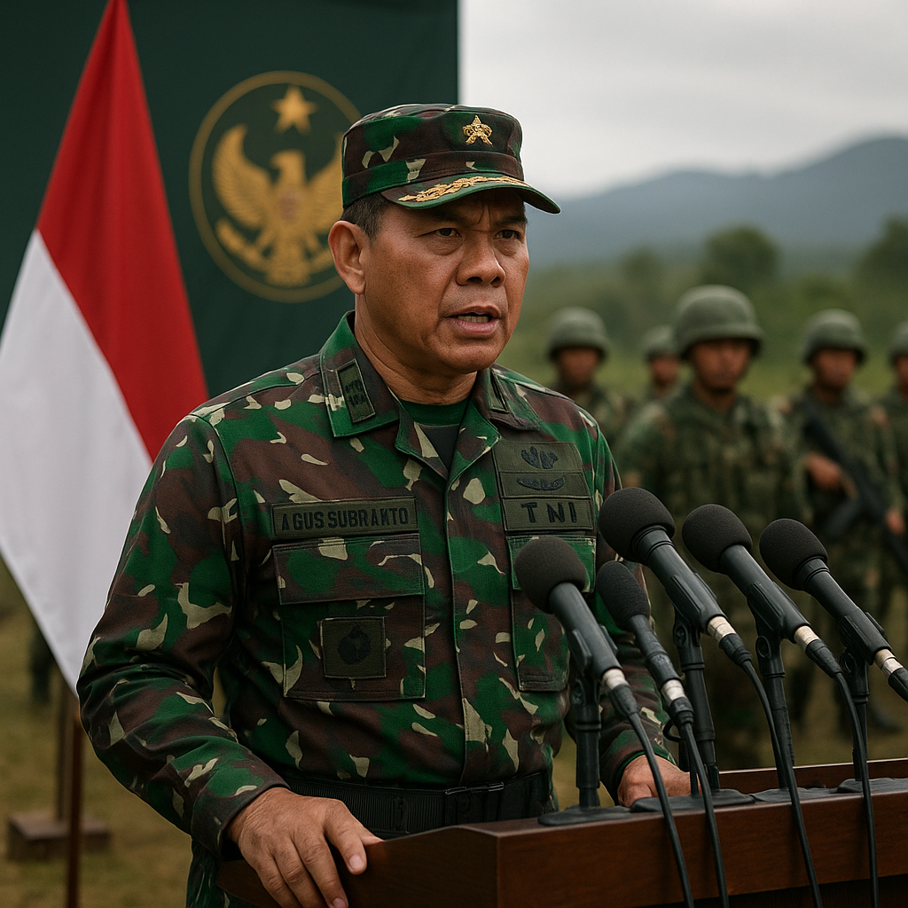 Panglima TNI Tegaskan: OPM Harus Ditumpas, Tidak Ada Tempat untuk Separatis di Indonesia