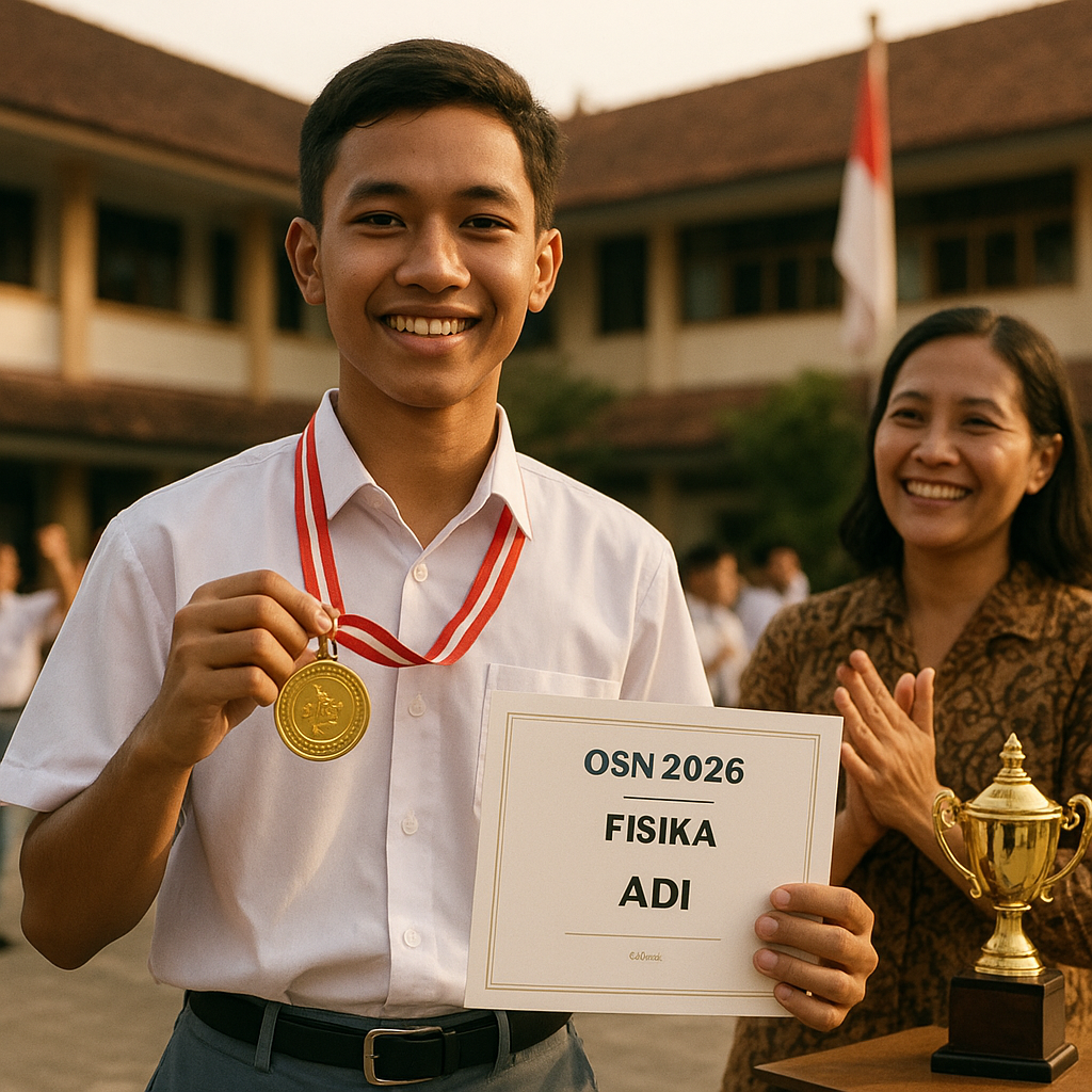 Prestasi Gemilang: Pelajar SMAN 2 Yogyakarta Raih Medali Emas Olimpiade Sains Nasional, Bukti Generasi Muda Berkarakter