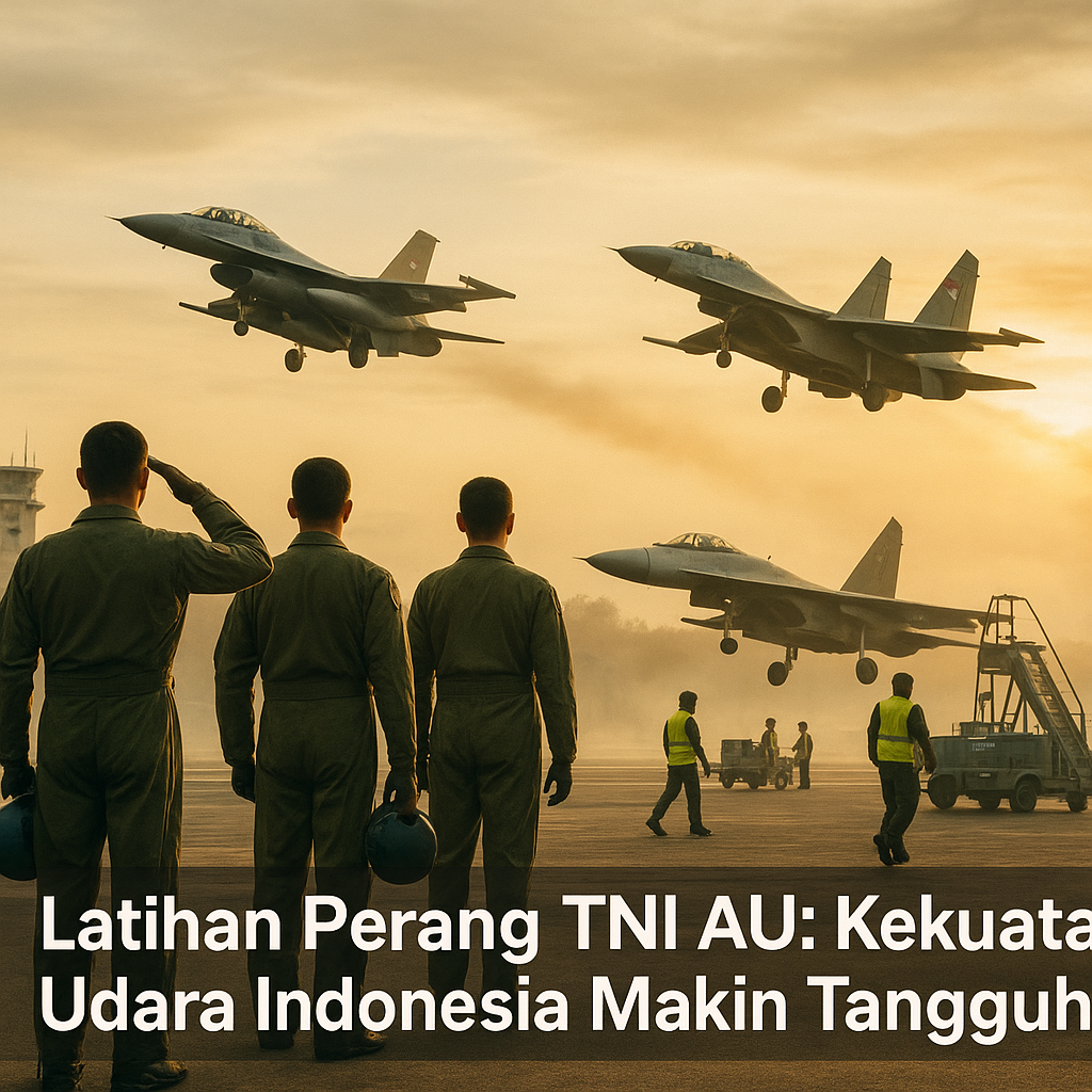 Latihan Perang TNI AU: Kekuatan Udara Indonesia Makin Tangguh
