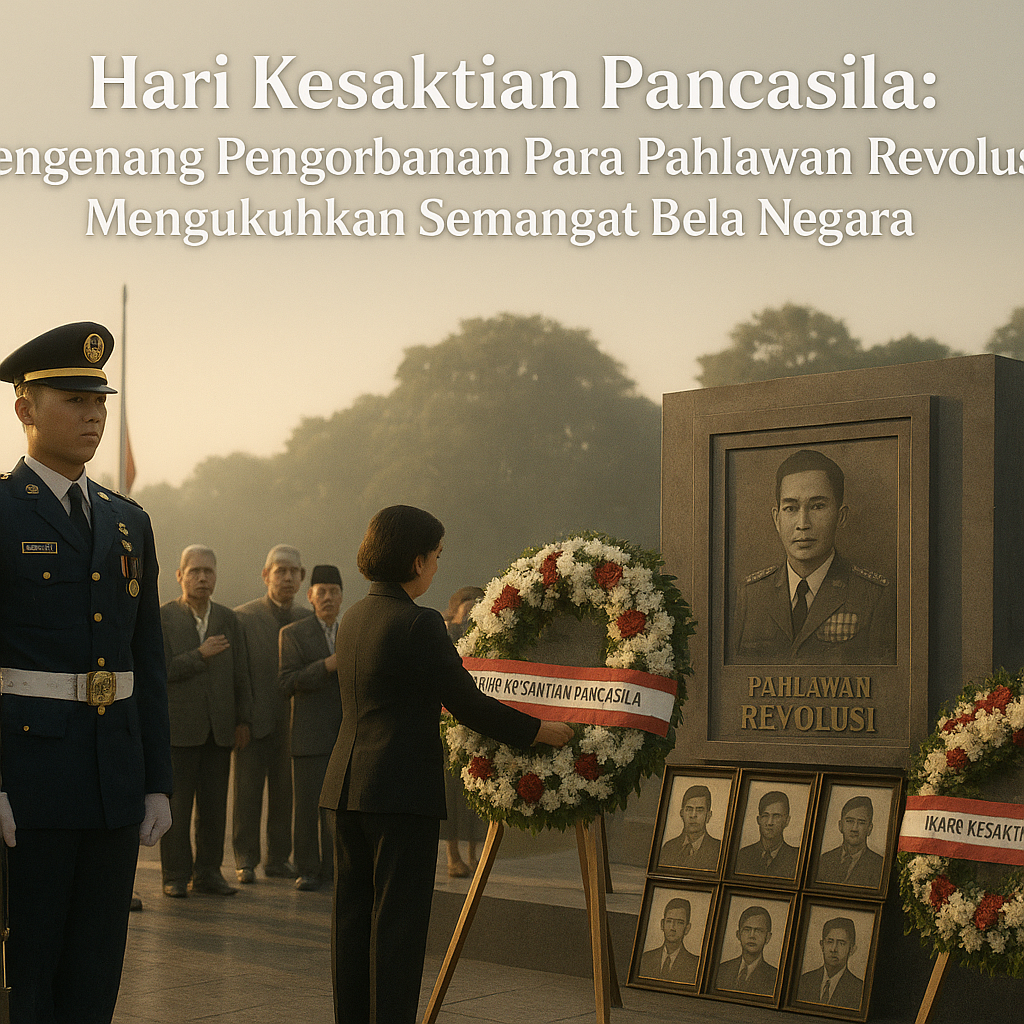 Hari Kesaktian Pancasila: Mengenang Pengorbanan Para Pahlawan Revolusi, Mengukuhkan Semangat Bela Negara