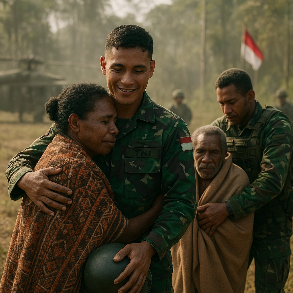 Operasi Bela Negara: Satgas Yonif 512/VR Berhasil Bebaskan Sandera di Papua