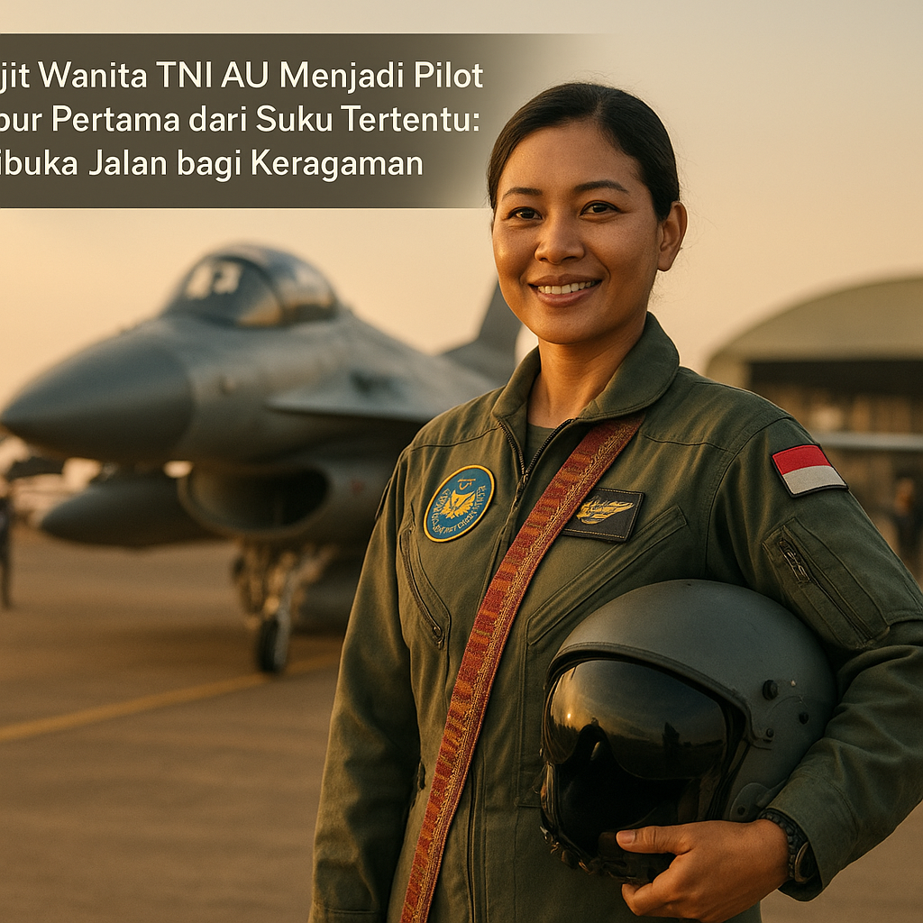 Prajurit Wanita TNI AU Menjadi Pilot Tempur Pertama dari Suku Tertentu: Membuka Jalan bagi Keragaman