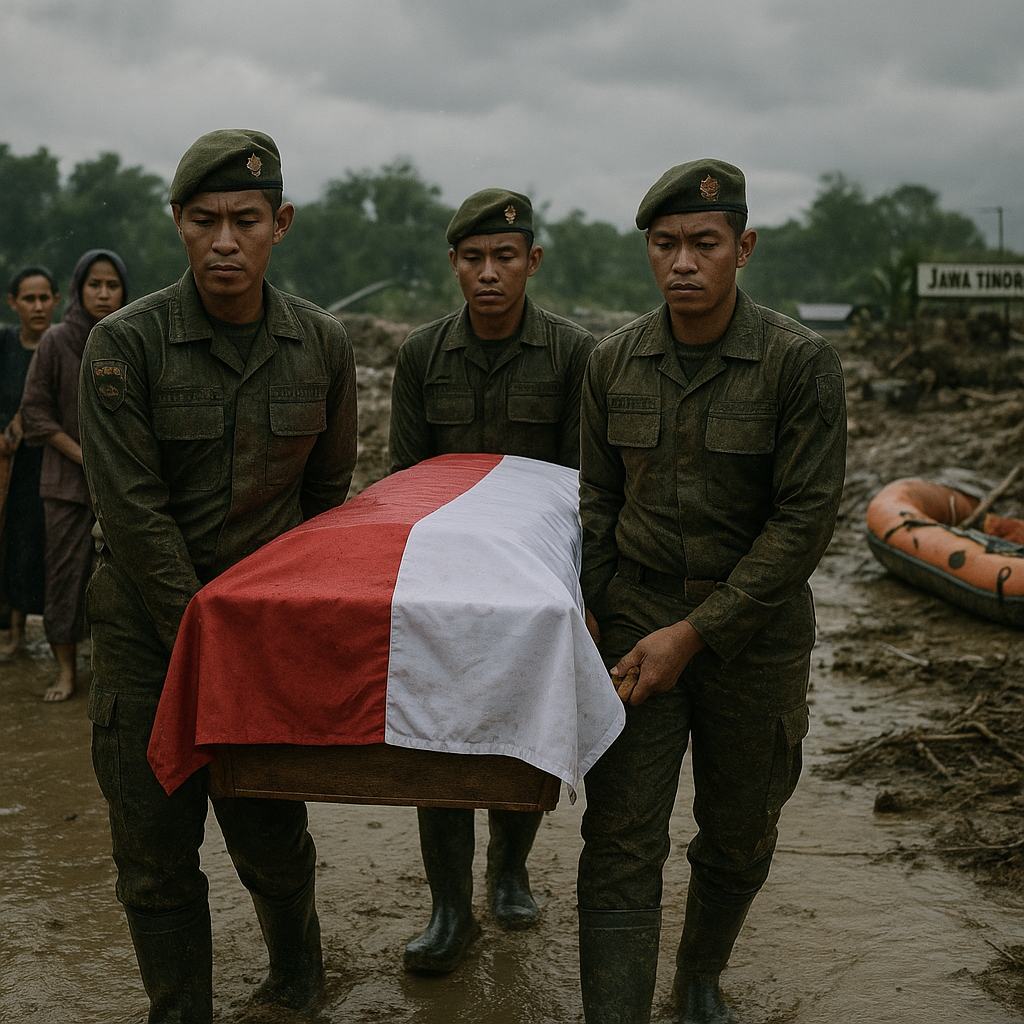 Prajurit TNI Gugur Saat Evakuasi Bencana: Kisah Heroik di Tengah Banjir Bandang