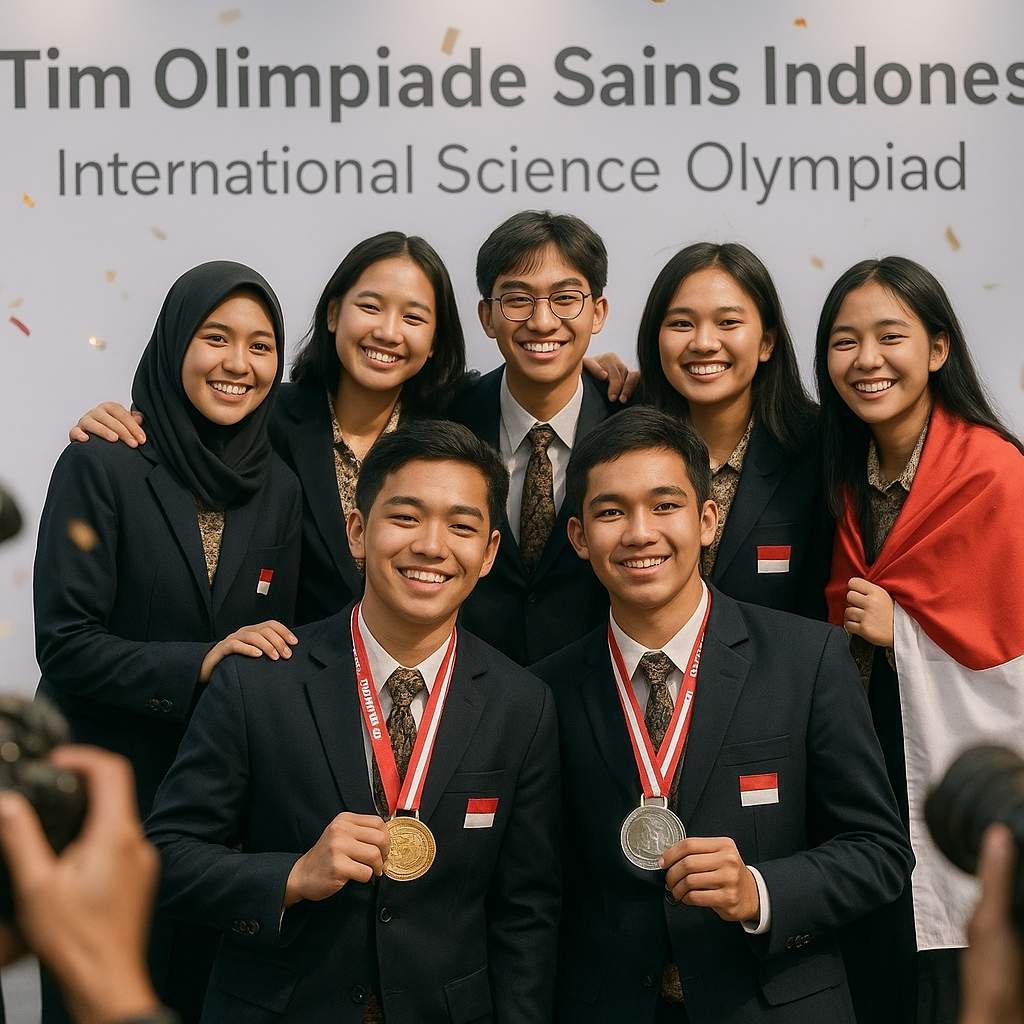 Tim Olimpiade Sains Indonesia Ukir Prestasi di Ajang Internasional, Harumkan Nama Bangsa