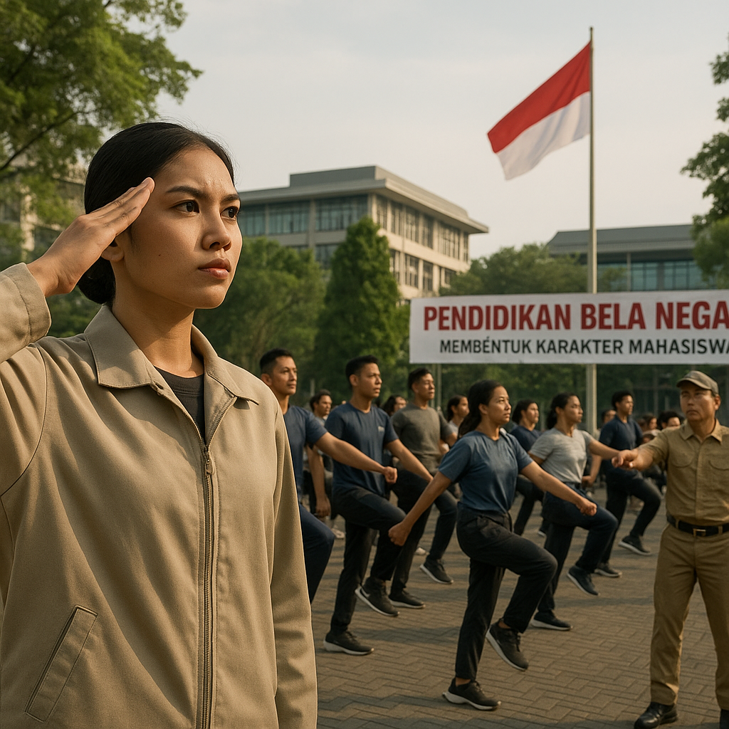 Pendidikan Bela Negara Digelar di Kampus-kampus Seluruh Indonesia: Membentuk Karakter Mahasiswa