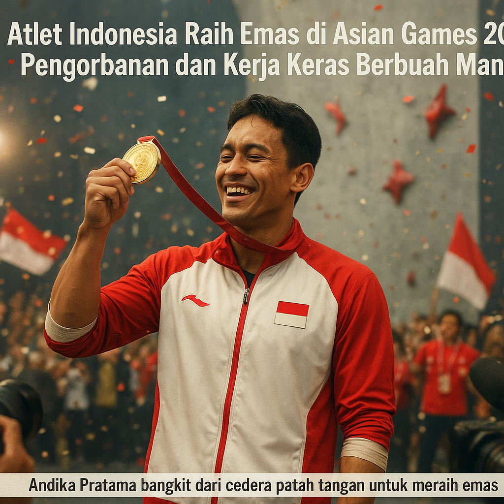 Atlet Indonesia Raih Emas di Asian Games 2026: Pengorbanan dan Kerja Keras Berbuah Manis