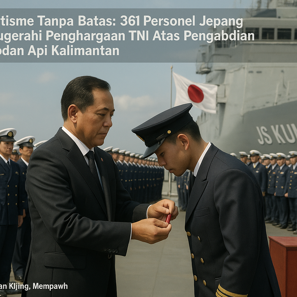 Patriotisme Tanpa Batas: 361 Personel Jepang Dianugerahi Penghargaan TNI Atas Pengabdian di Medan Api Kalimantan