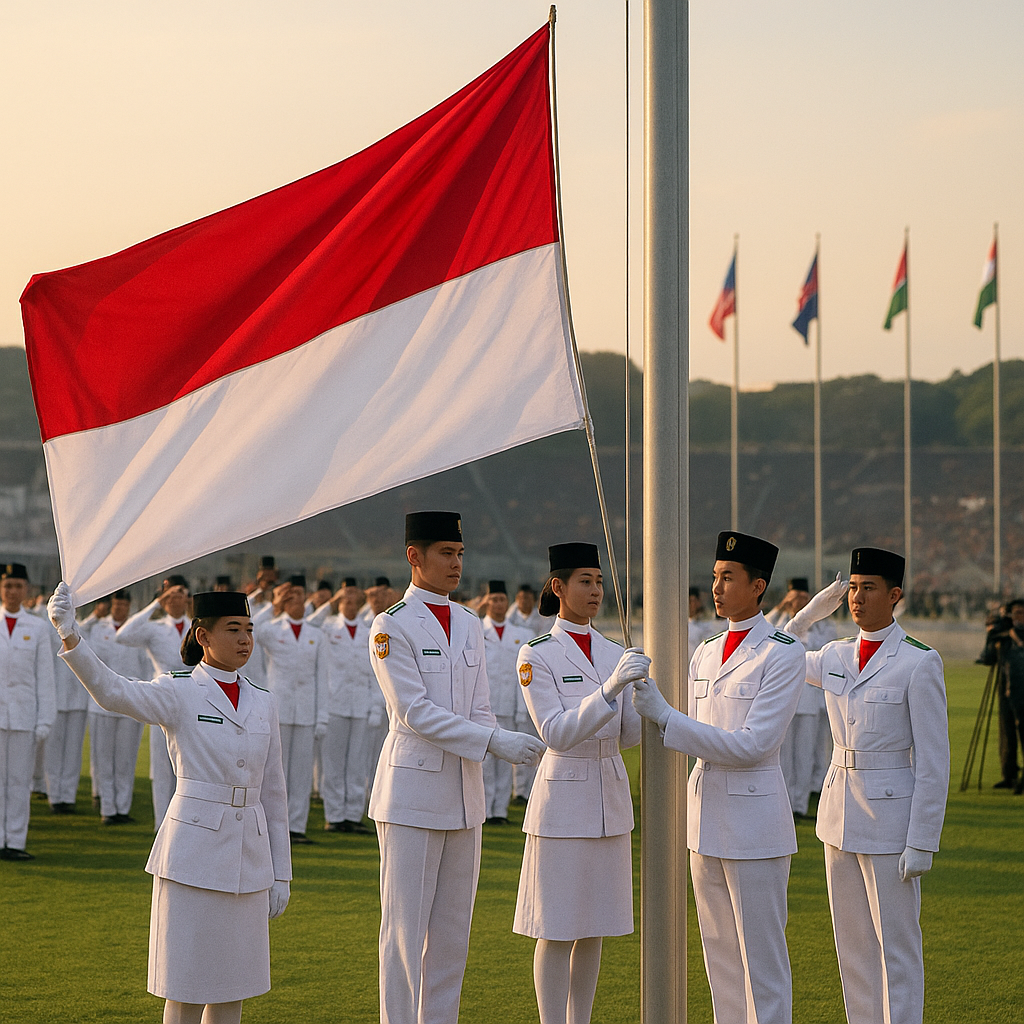 Prestasi Gemilang Tim Paskibraka Nasional di Kompetisi Internasional, Kibarkan Merah Putih dengan Bangga