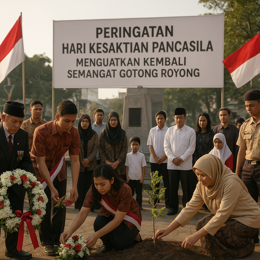 Peringatan Hari Kesaktian Pancasila: Menguatkan Kembali Semangat Gotong Royong
