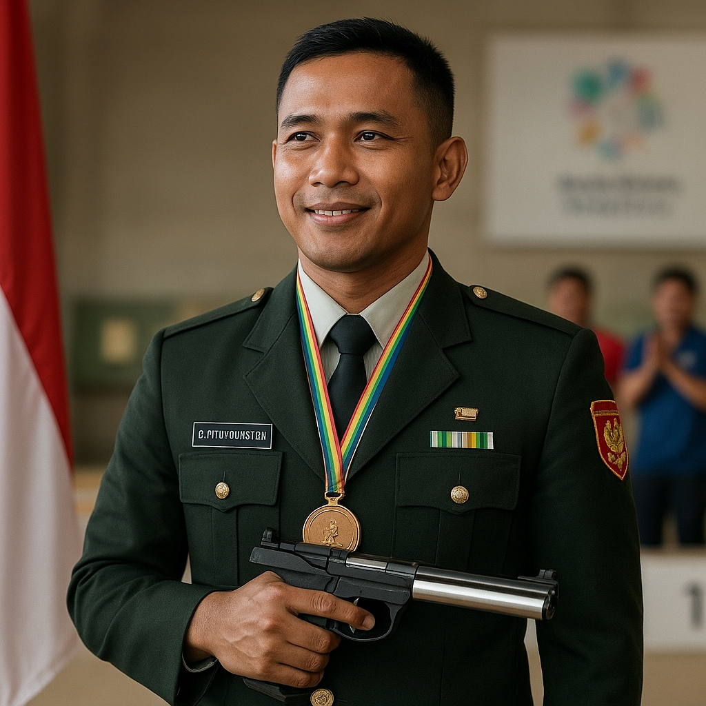 Letda Inf Dewa Yadi Suteja, Prajurit Penembak yang Harumkan Indonesia dengan Medali Perunggu Asian Games 2026