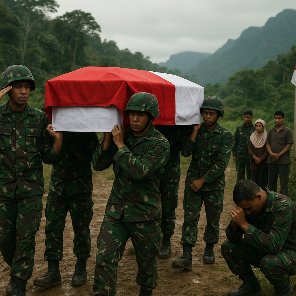 Prajurit TNI Gagalkan Penyelundupan di Perbatasan Papua, Lima Anggota Ditembak dalam Pengabdian