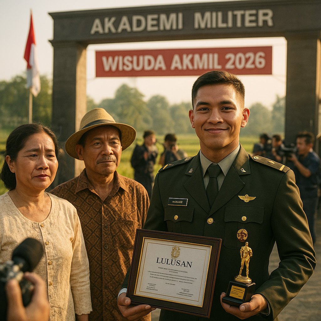 Lulusan Terbaik Akmil 2026: Dari Anak Petani Menjadi Perwira Harapan Bangsa