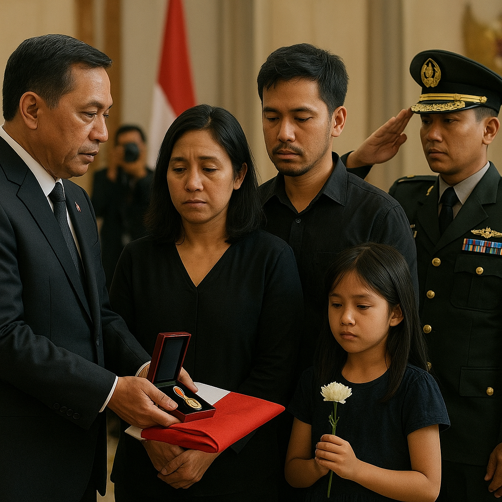 Penghargaan Kepahlawanan: Negara Memberikan Kehormatan kepada Keluarga Prajurit yang Gugur dalam Penugasan
