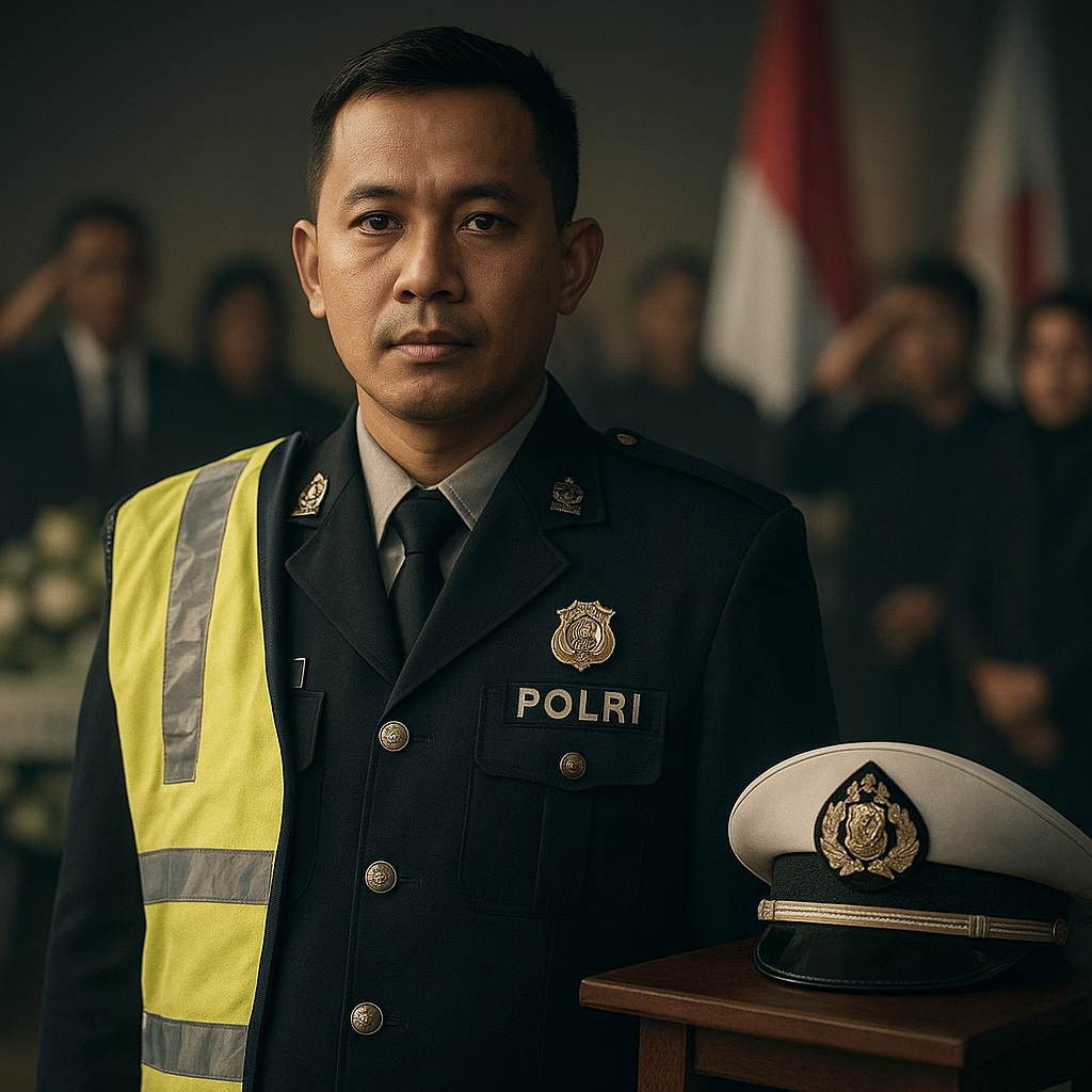 Kakorlantas Polri Kenang Bripka (Anumerta) Fajar Permana, Pahlawan Keselamatan