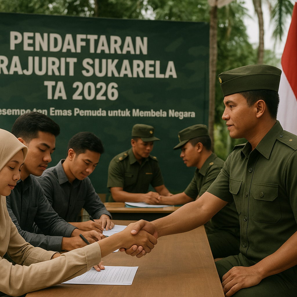 TNI Buka Pendaftaran Prajurit Sukarela 2026: Kesempatan Emas Pemuda untuk Membela Negara