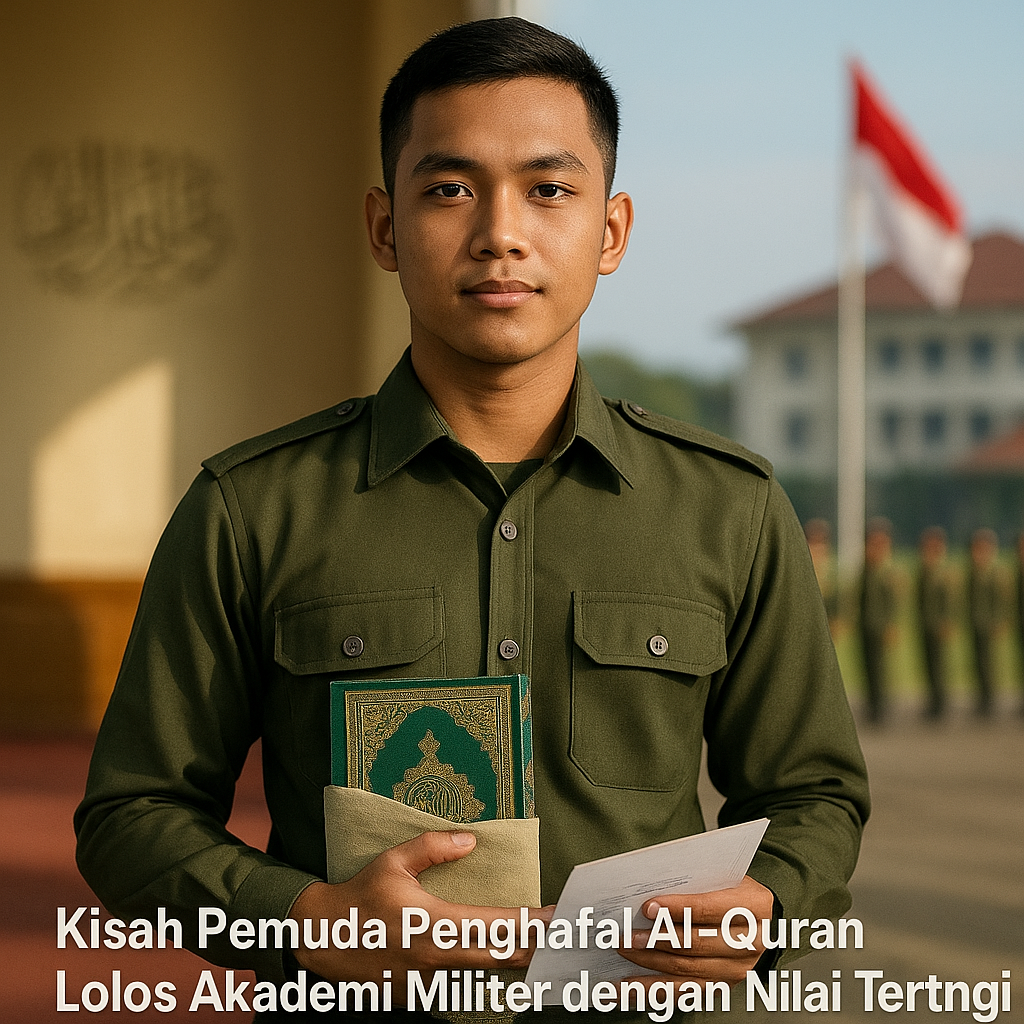 Kisah Pemuda Penghafal Al-Quran yang Lolos Seleksi Akademi Militer dengan Nilai Tertinggi