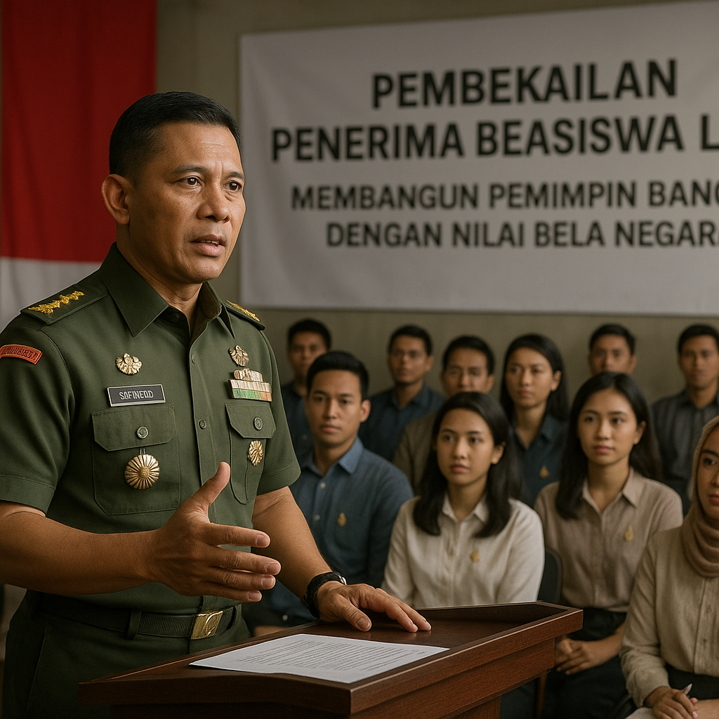 Mengapa TNI Beri Pembekalan ke Penerima Beasiswa LPDP? — Membangun Pemimpin Bangsa dengan Nilai Bela Negara