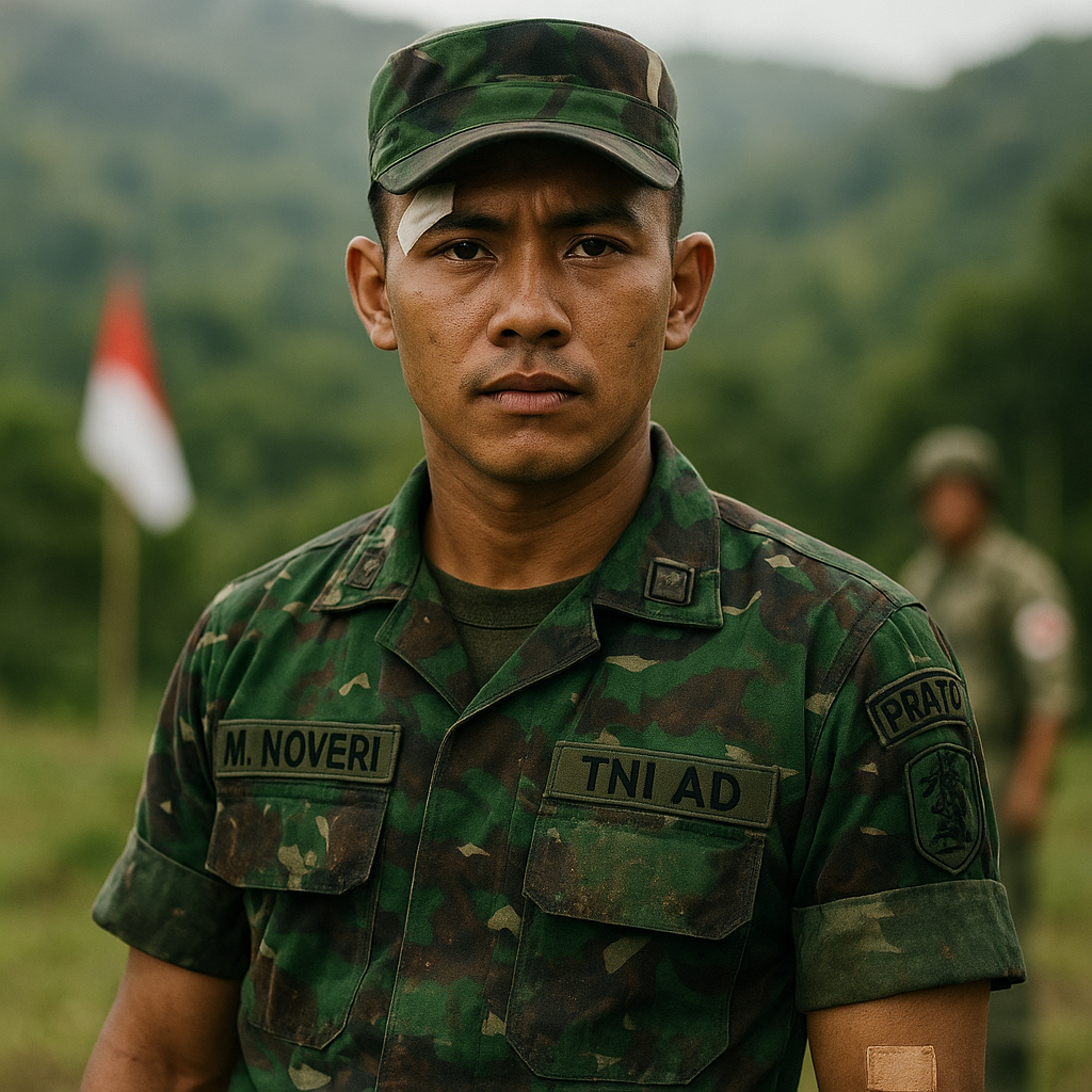 Selamat dari Tembakan OPM di Papua, Pratu Noveri Bangga Jadi TNI