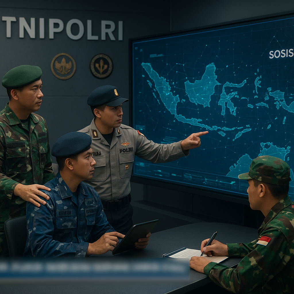 SOSIS PLT Akan Digunakan Sebagai Lanjutan Penerapan Sistem Komando dan Kontrol Terpadu di TNIPOLRI