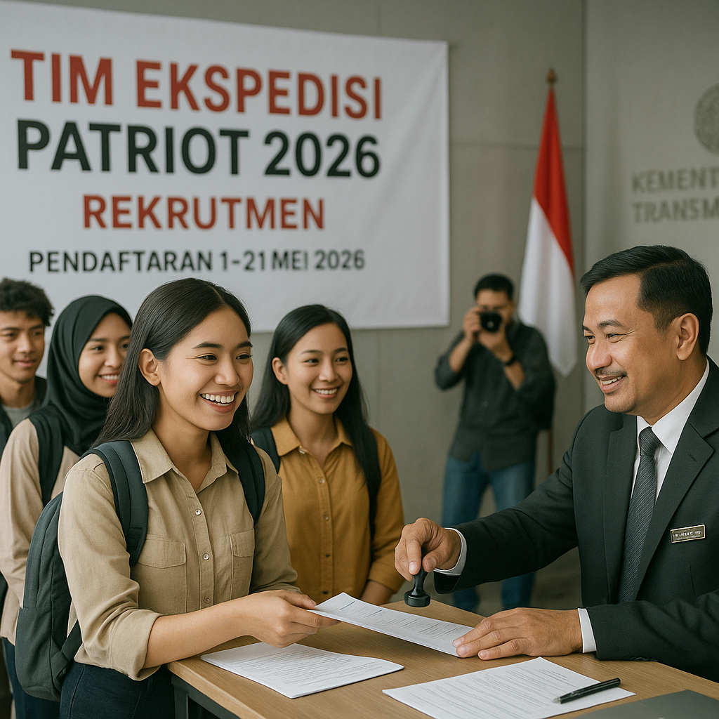 Pemerintah Buka Rekrutmen Tim Ekspedisi Patriot 2026 bagi Lulusan Minimal D4/S1
