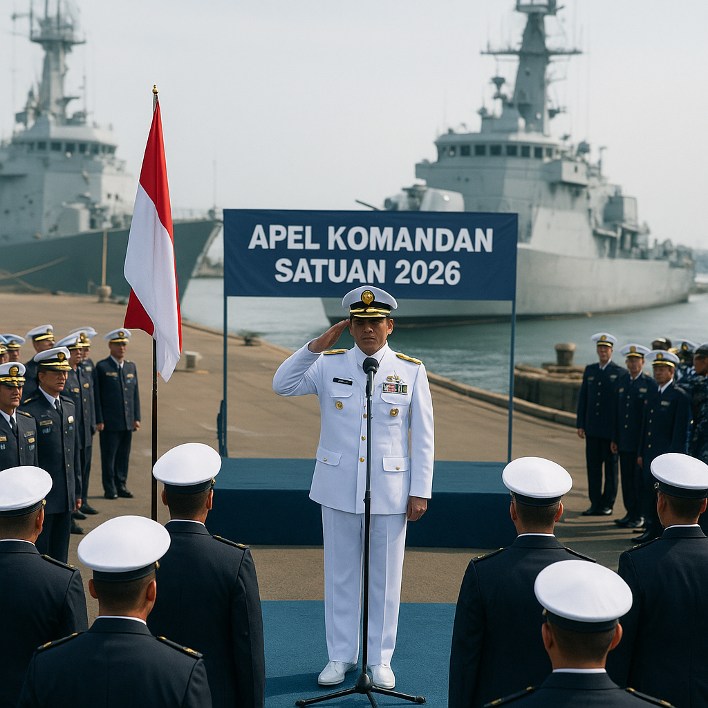 TNI AL Gelar Apel Komandan Satuan 2026, Perkuat Integrasi dan Transformasi Operasi Intelijen