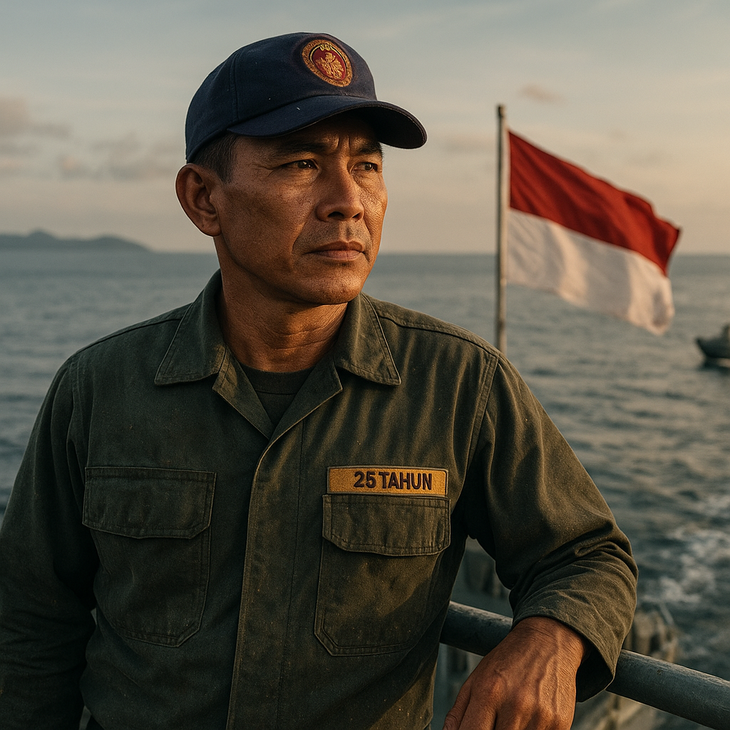 Kisah Pengabdian Perwira TNI Korps Marinir, 25 Tahun Mengawal Laut Nusantara