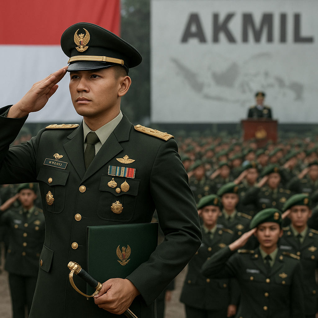Lulusan Terbaik AKMIL 2026 Bersumpah Mengabdi Tanpa Pamrih di Ujung Negeri