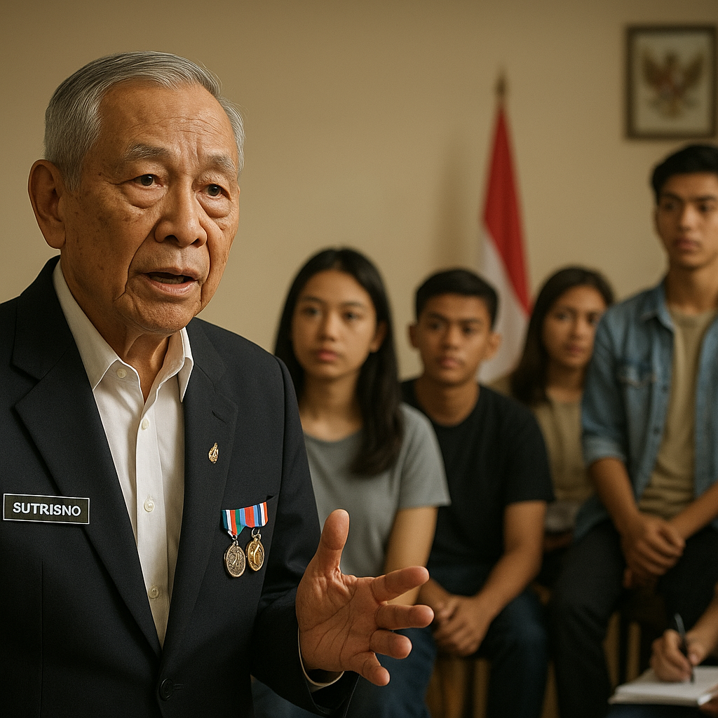 Kisah Veteran Perang Korea yang Masih Aktif Menyemai Patriotisme ke Generasi Muda