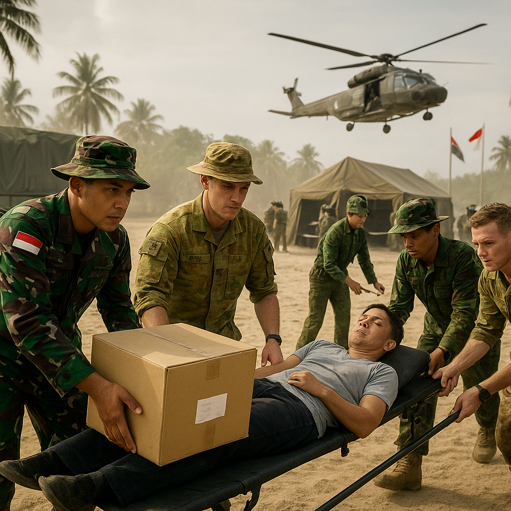 Perkuat Kesiapsiagaan Bencana, TNI dan ADF Gelar Fase FTX Bhakti Kanyini Ausindo