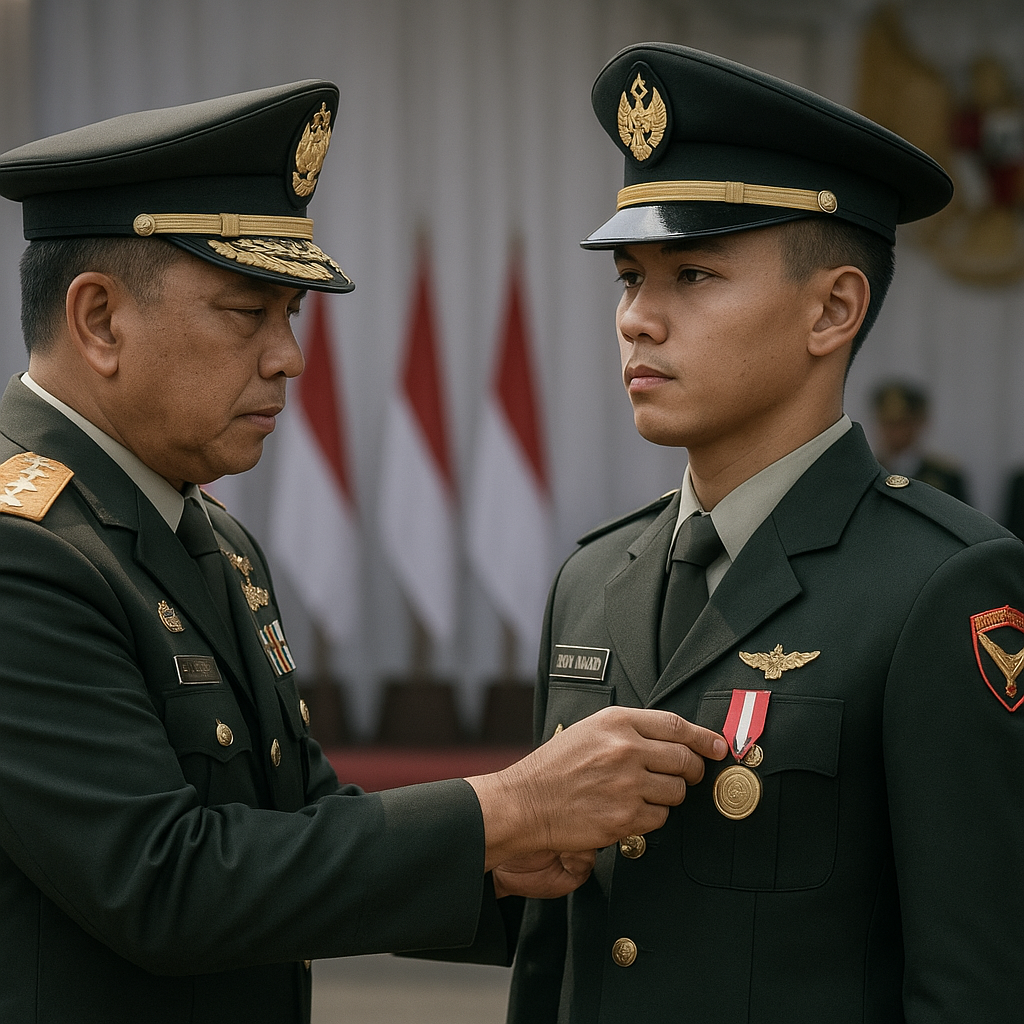 Panglima TNI Anugerahkan Satyalancana kepada Prajurit Penemu Inovasi Alat Tempur Ramah Lingkungan