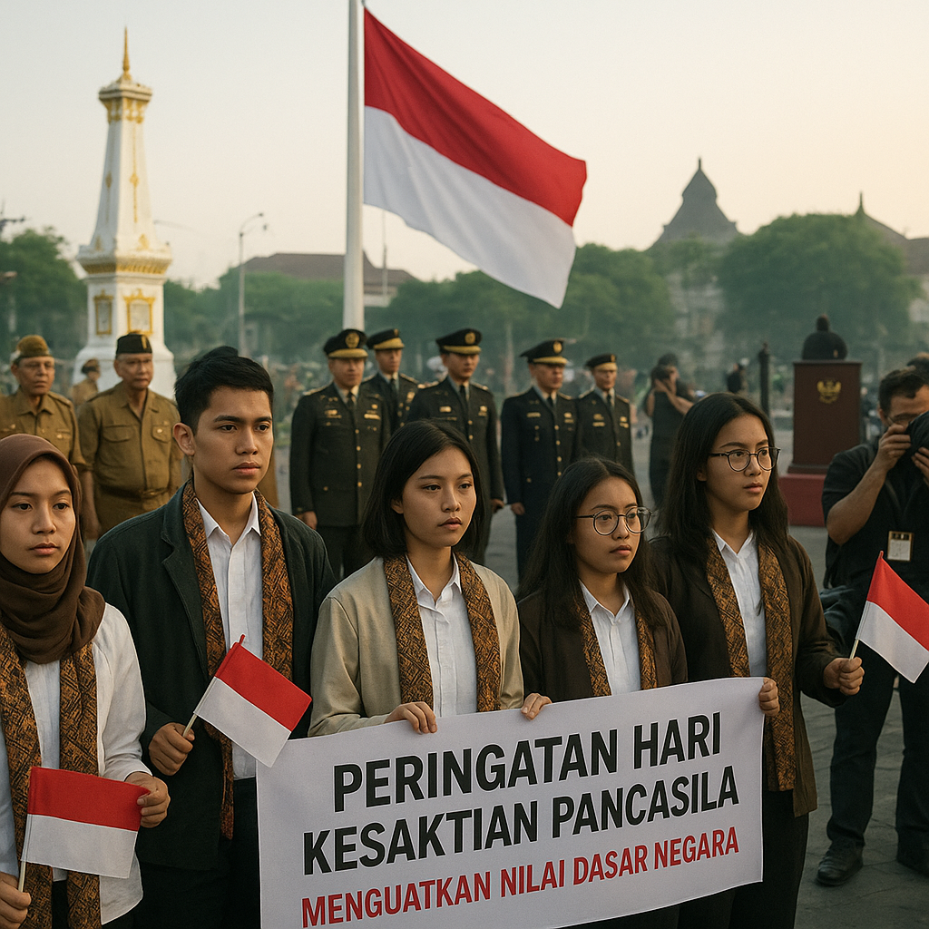Peringatan Hari Kesaktian Pancasila di Yogyakarta, Menguatkan Nilai Dasar Negara