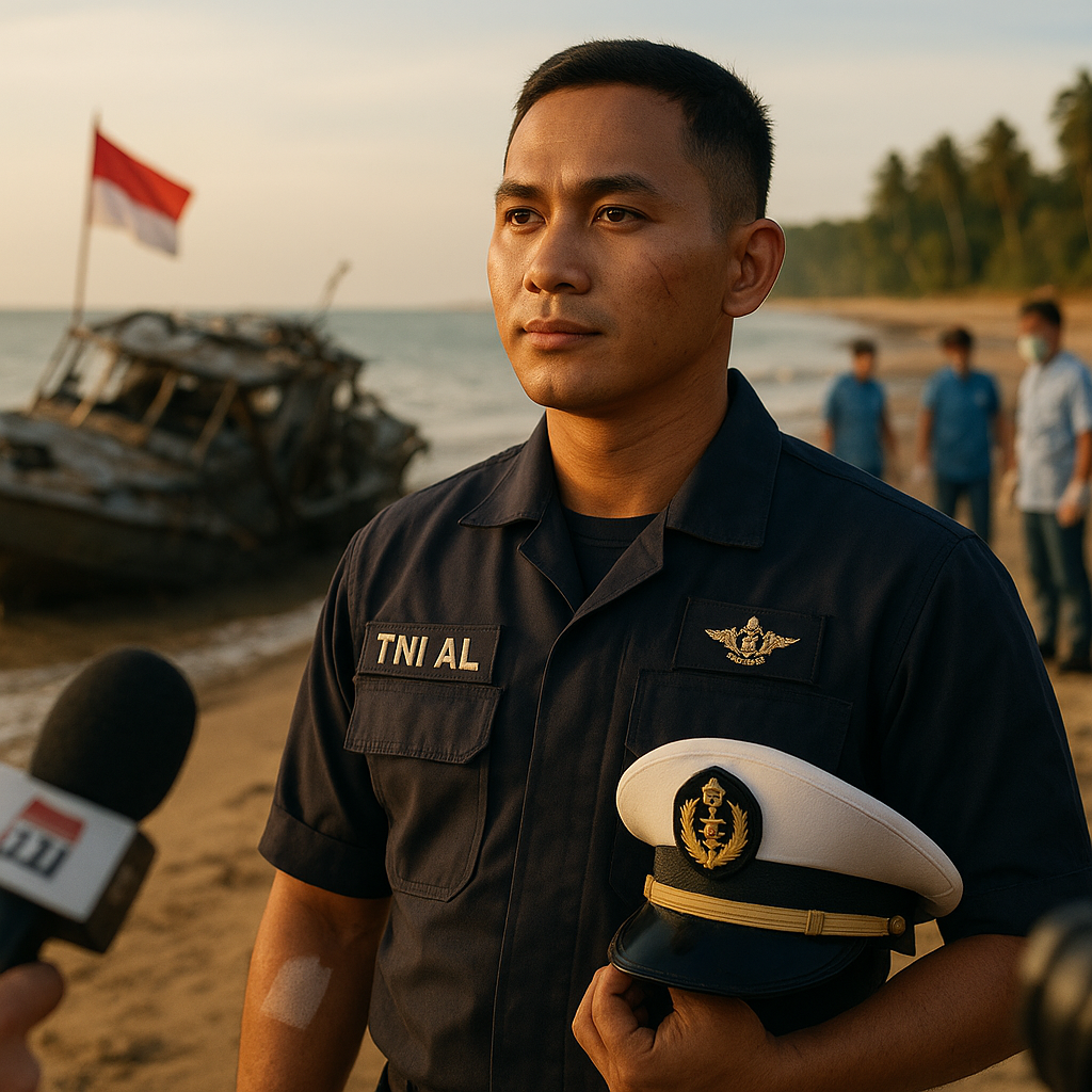 Kisah Prajurit TNI AL yang Selamat dari Kecelakaan, Menunjukkan Ketangguhan Jiwa