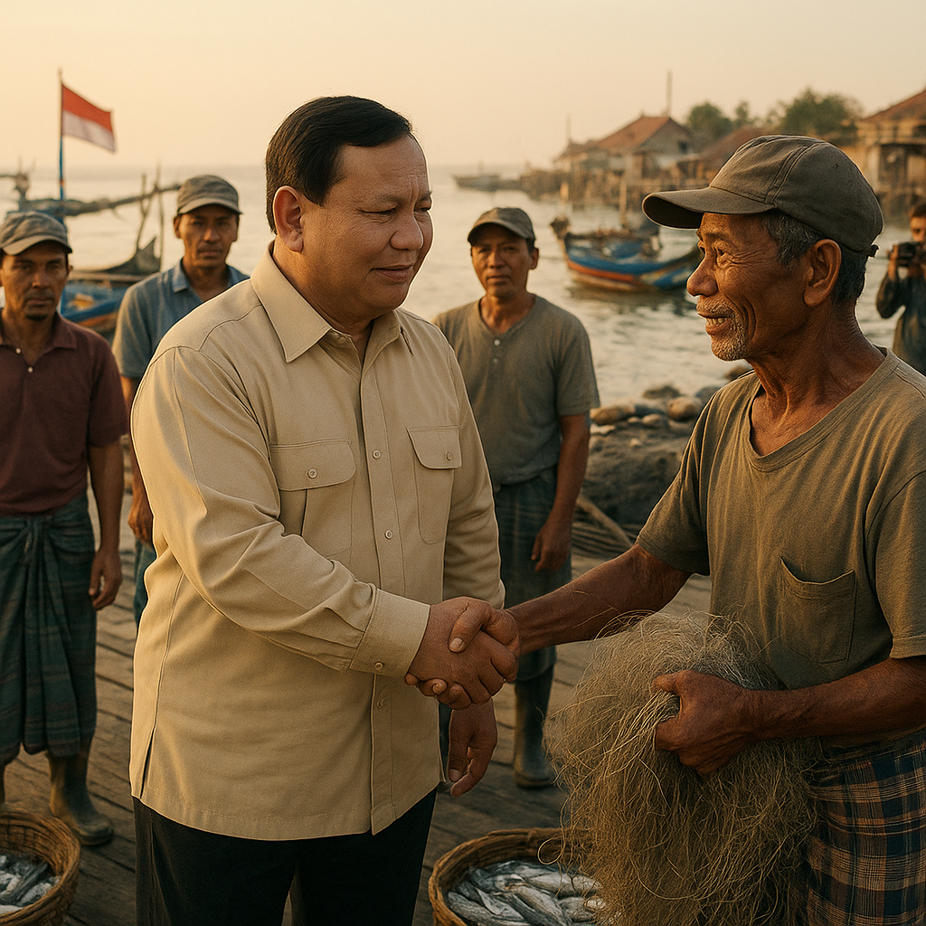 Presiden Prabowo Tegaskan Pemerintah Hadir untuk Nelayan di Seluruh Indonesia