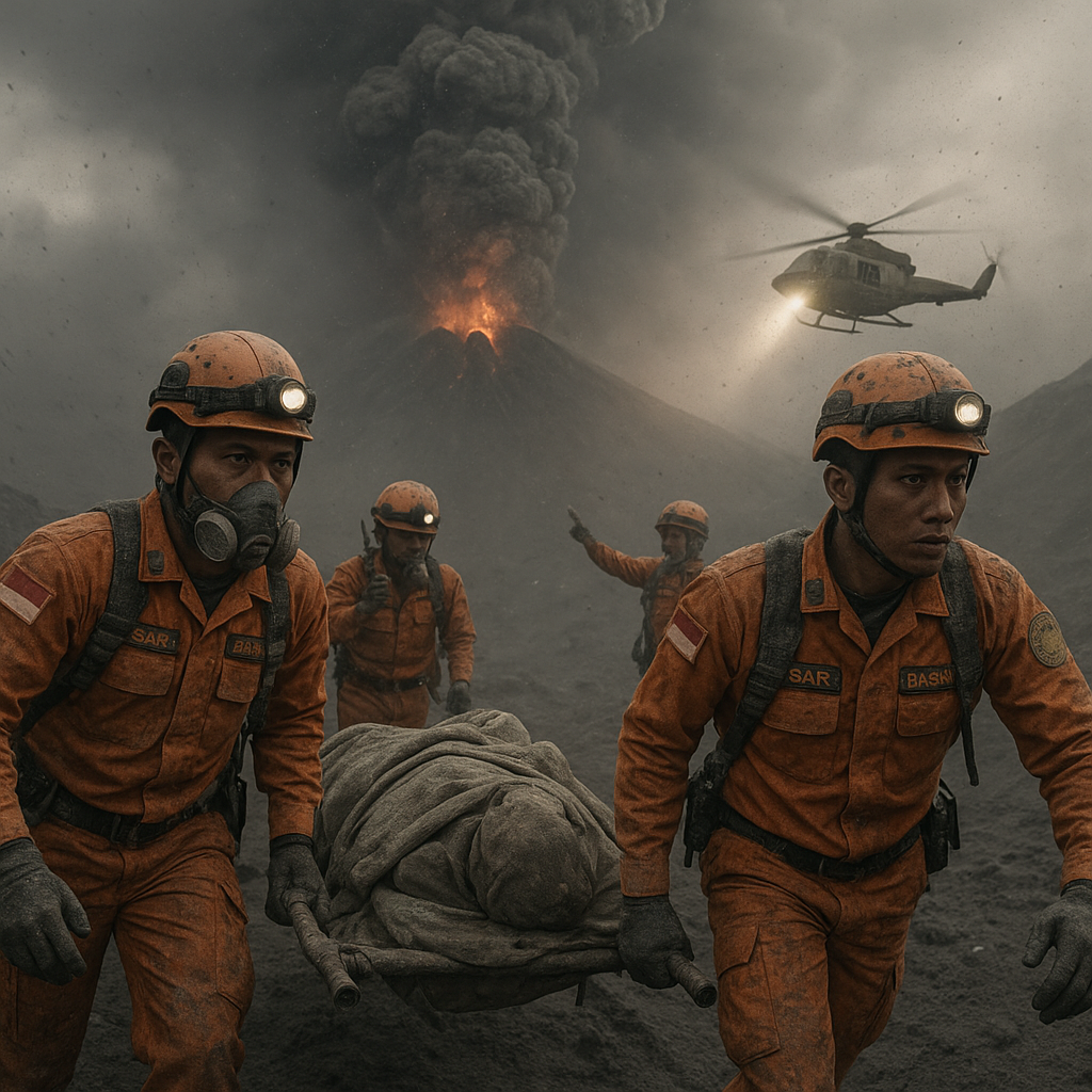 Erupsi Gunung Dukono yang Terus Terjadi Jadi Kendala, Begini Strategi Tim SAR Evakuasi Pendaki Hilang