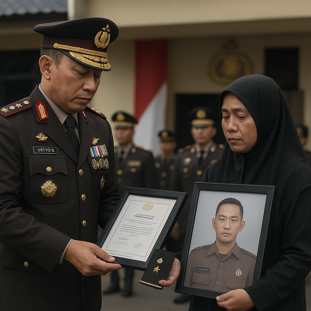 Kapolri Akan Beri Kenaikan Pangkat Luar Biasa ke Brigadir Arya Supena