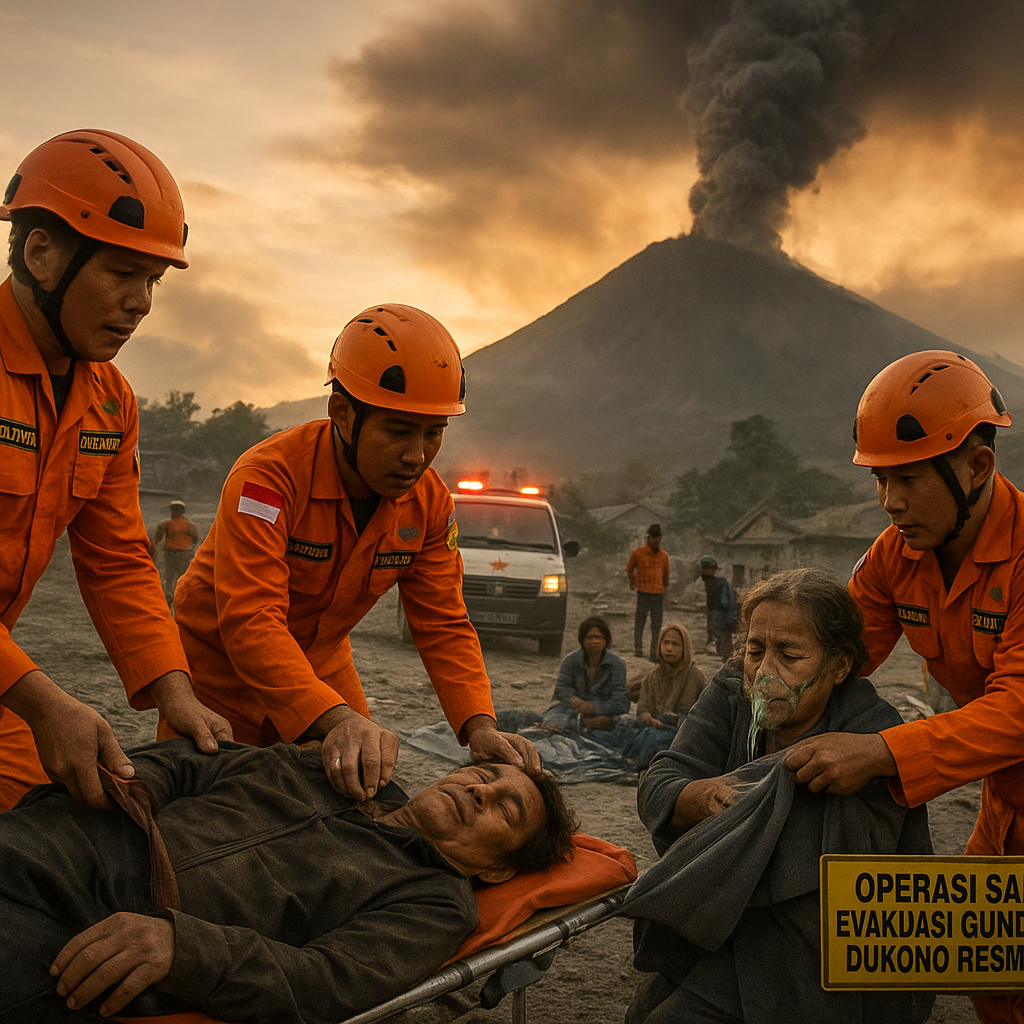Operasi SAR Erupsi Gunung Dukono Halmahera Utara Resmi Ditutup
