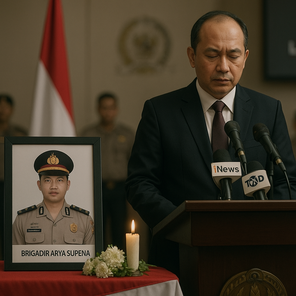 Ketua Komisi III Sampaikan Dukacita Usai Polisi Gugur Ditembak Pencuri Motor di Lampung