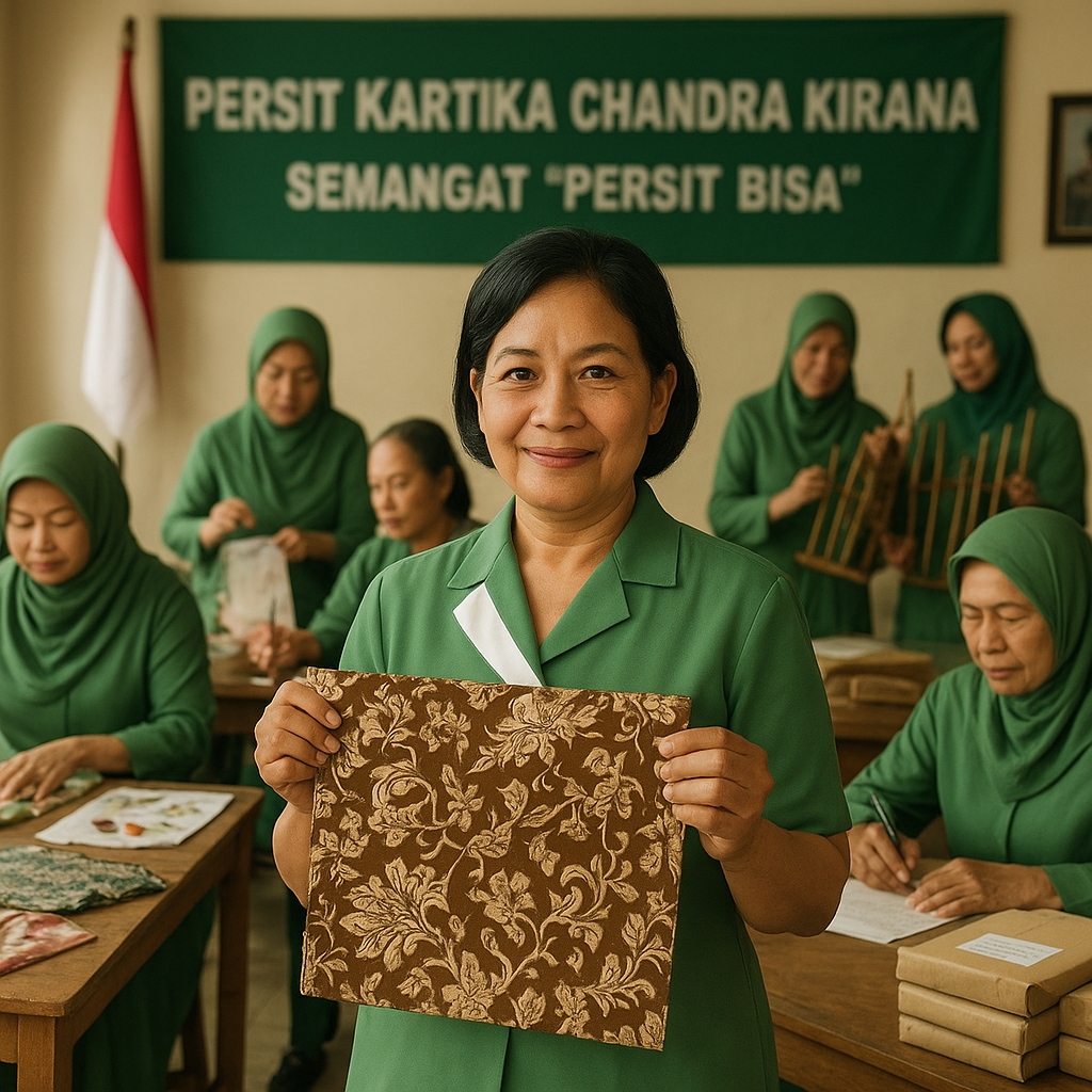 Semangat "Persit Bisa": Ibu-Ibu Persit Gelar Simfoni Karya untuk Membangun Bangsa