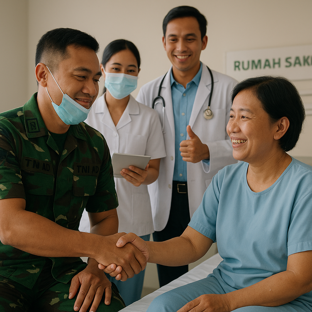 Serda Hendra, Prajurit TNI AD yang Rela Donorkan Sumsum Tulang untuk Selamatkan Nyawa Warga Sipil