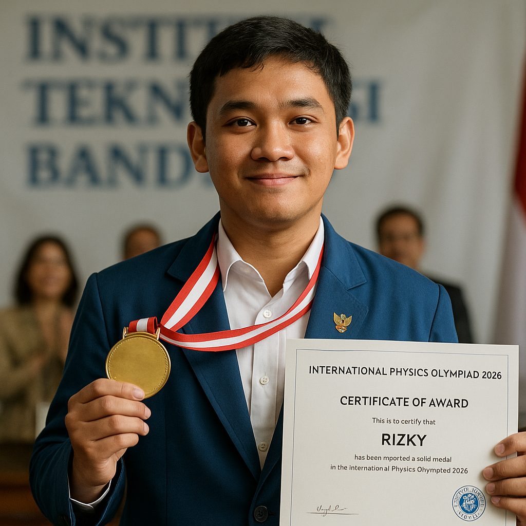 Mahasiswa ITB Raih Medali Emas Olimpiade Sains Internasional, Persembahkan untuk Indonesia
