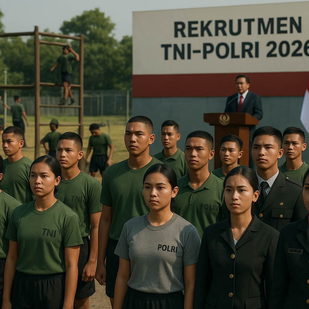 Menteri Pertahanan: Rekrutmen TNI-Polri Tahun Ini Bukti Semangat Anak Muda Membela Negara