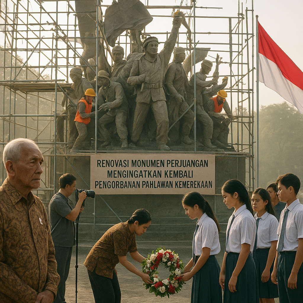 Renovasi Monumen Perjuangan: Mengingatkan Kembali Pengorbanan Pahlawan Kemerdekaan
