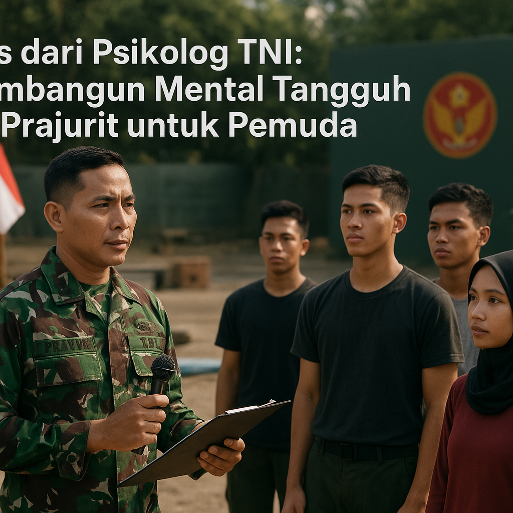 Tips dari Psikolog TNI: Membangun Mental Tangguh ala Prajurit untuk Pemuda