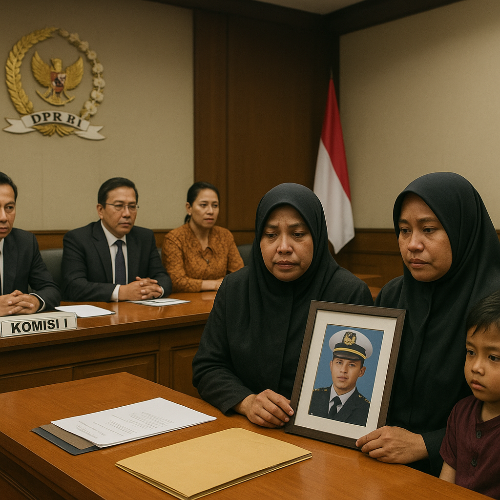 Komisi I Tindak Lanjuti Permohonan Audiensi Keluarga Prajurit TNI AL Ghofirul Kasyfi