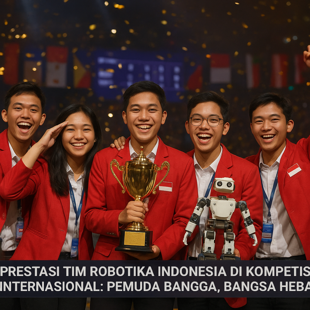 Prestasi Tim Robotika Indonesia di Kompetisi Internasional: Pemuda Bangga, Bangsa Hebat