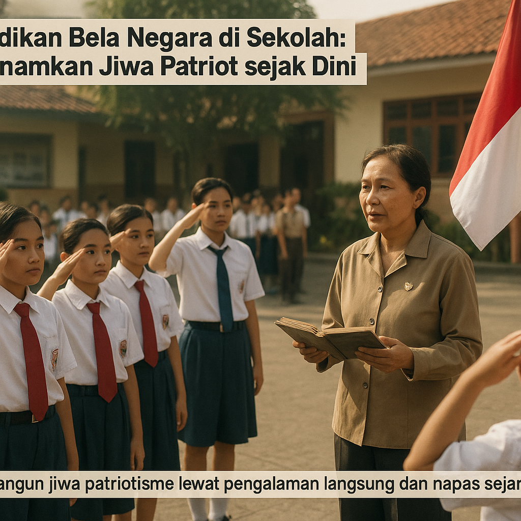 Pendidikan Bela Negara di Sekolah: Menanamkan Jiwa Patriot sejak Dini