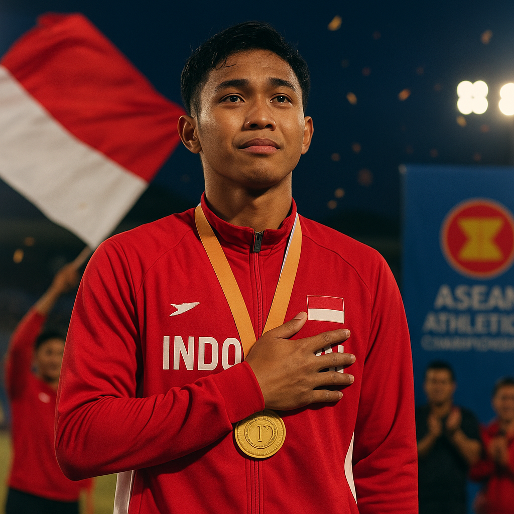Pemuda Indonesia Meraih Medali di Kejuaraan Atletik ASEAN: Kebanggaan Nasional yang Membara
